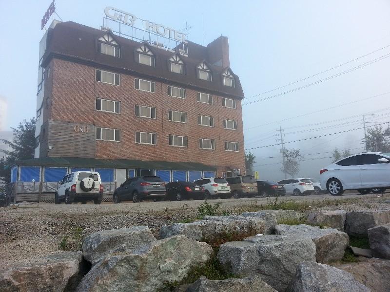 Green And Blue Hotel Pyeongchang Exterior foto
